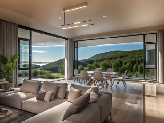 Seguridad Cascada de aluminio Reemplazo de ventanas aislamiento térmico Swing de apertura