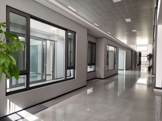 Las ventanas modernas de acristalamiento insonorizado con revestimiento en polvo de aluminio