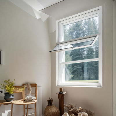 Edificios de aluminio con ventana suspendida de vidrio aislamiento térmico