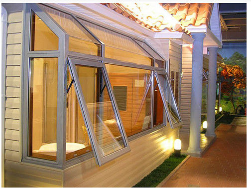 Ventana de baño de aluminio de alto soporte ligero y a prueba de polvo