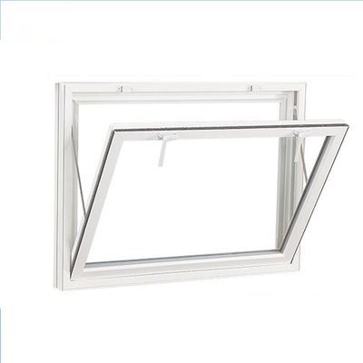 Ventana con bisagra de fondo de aluminio con apertura hacia afuera