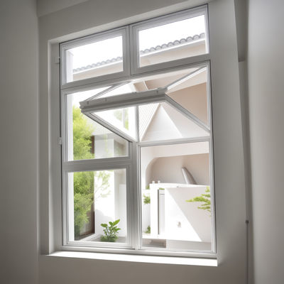 Casa Aluminio Plegable Ventanas Paneles de vidrio Deslizante Bifold Ventanas