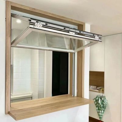 Velas de vidrio plegable para viviendas a medida Bifold impermeable AAMA