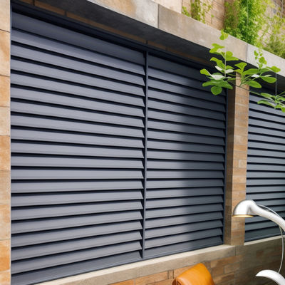 Cuadro de ventana de aluminio anodizante con ventana de vidrio aislante del sonido triple
