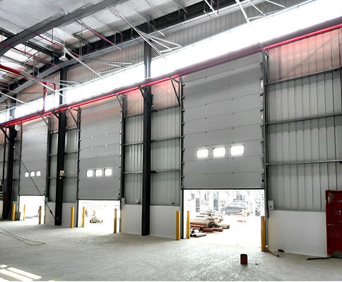 Puertas de rodillo de aluminio comercial, aislamiento acústico y térmico