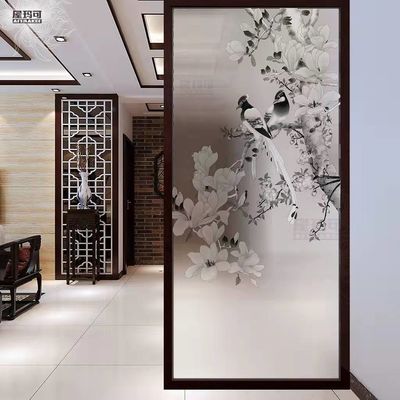 Artículos decorativos de vidrio esmaltado Varias formas Paneles de vidrio insonorizados