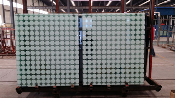Vidrio de esmalte vítreo resistente a la temperatura para aplicaciones de decoración arquitectónica