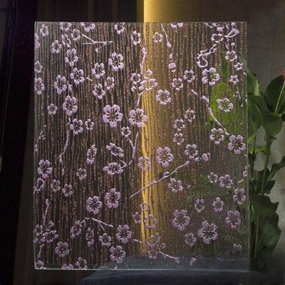Vidrio de seguridad laminado templado Varios tamaños Materiales laminados excepcionales
